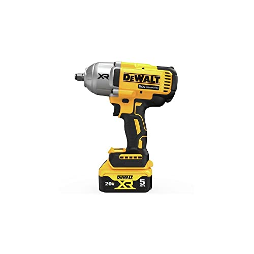 DEWALT 20V MAX XR 1/2 in. High Torque Impact Wrench with Hog Ring Anvil Kit (DCF900P2)