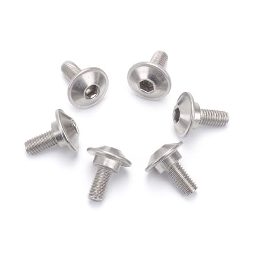 M5 Stainless Fairing Bolt Kit for Suzuki GSX-R 600/750 / 1000, GSX-1300R - size: M5 x 12.5