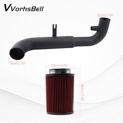 Cold Air Intake for 10-14 VW Golf/GTI MK6/MK3/MK2 2.0T VW-MK666 - size: 10-14 MK6/MK2/MK3 2.0T(VW-MK666)