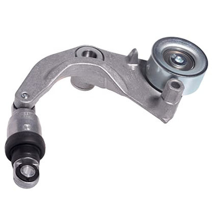 39077 Accessory Drive Belt Tensioner With Pulley Assembly (For L4 1.8L) Fit For 2007-2011 Honda Civic (OE# 31170RWK015) - size: 39077