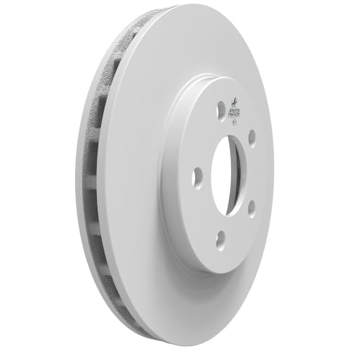 Metrix Premium Chassis Parts - 256 mm Front Coated Vented Disc Brake Rotors - size: 91968MT
