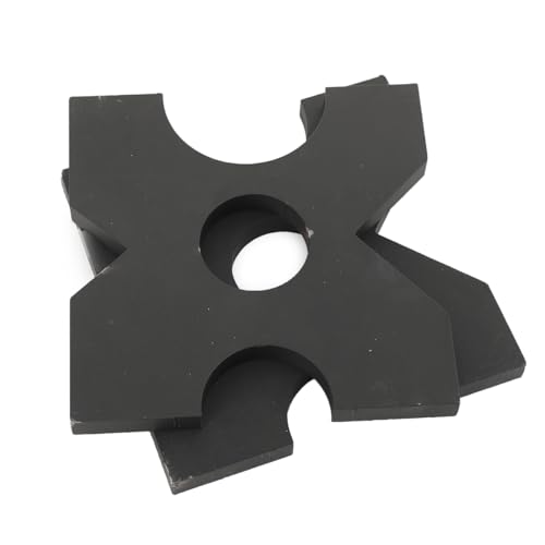 7.09 * 7.09 * 0.63 in H-shape Hydraulic Shop Press Plates, 20T Load-bearing