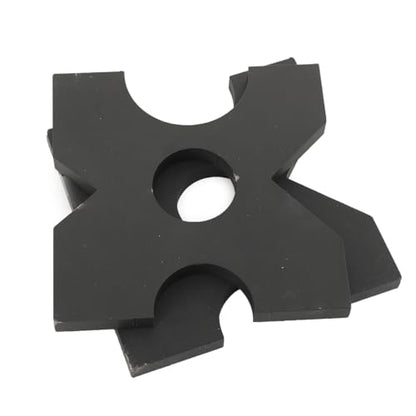 7.09 * 7.09 * 0.63 in H-shape Hydraulic Shop Press Plates, 20T Load-bearing