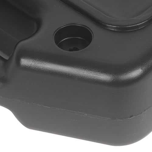 MOTO4U Motorcycle Oil Drain Pan Container Oil Change Storage Bottle Low Profile Repair with Spout Vent Plug Lid for ATV Off Road
