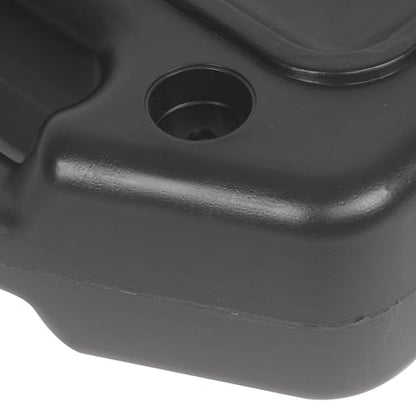 MOTO4U Motorcycle Oil Drain Pan Container Oil Change Storage Bottle Low Profile Repair with Spout Vent Plug Lid for ATV Off Road