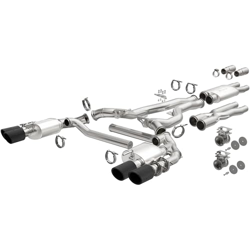MagnaFlow Performance Exhaust System 19535: xMOD Series, Cat-Back, Compatible with 2018-2023 Ford Mustang