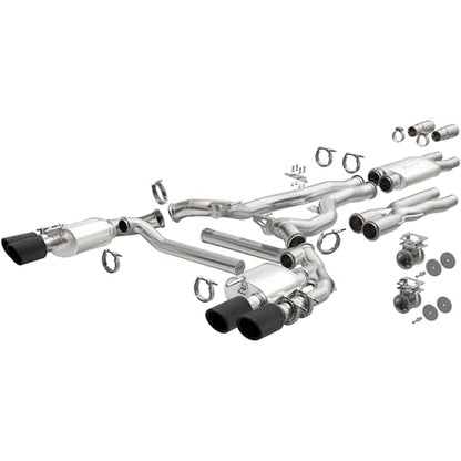 MagnaFlow Performance Exhaust System 19535: xMOD Series, Cat-Back, Compatible with 2018-2023 Ford Mustang