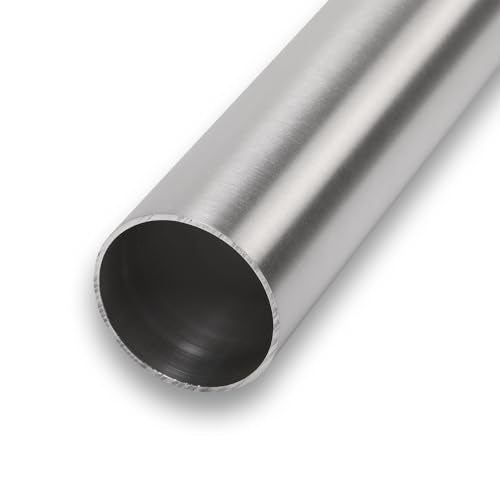 1.75 Inch 45mm OD Aluminum Intercooler Pipe Piping Air Intake Tube Straight 11.8" 300mm Long, Brushed Finish, Pack of 2 - color: Straight - 2PC, size: OD: 1.75" (45mm)
