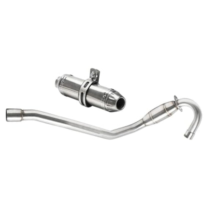 38mm 1.5" Racing Exhaust Pipe and Muffler Full System for CRF70F CRF70 XR70 CRF 70 CRF110F Motorcycle Dirt Pit Bikes 70cc 90cc 110cc 125cc 140cc 150cc SSR Apollo RFZ 140 Thumpstar Taotao DB17