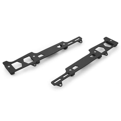 141-638 Linear 2 in 1 Spark Plug Wire Loom Aluminum Alloy Construction with Black Finish For Small Block Chevy