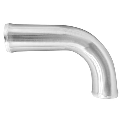 3" (76mm) OD L-shape Aluminum Alloy Tube Intercooler Pipe 18in (457mm) Length Air Intake Tube Aluminum Intercooler Pipe Aluminum Pipe Tube Brushed Finish Silver - size: L: 18"(457mm) L-shape