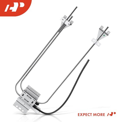 A-Premium Front Driver Side Power Window Regulator with Motor (2-Pin)