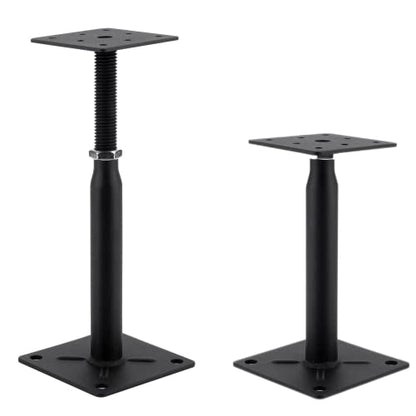 2 Pack Adjustable Support Jack for The Floor,Floor Beam Leveler,RV Step Stabilizer,Mini Screw Jack- Post 7" to 10" - size: 7"-10"