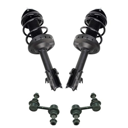 TRQ Front Suspension Kit Complete Strut & Coil Spring Assembly Sway Bar - style: SCA33023