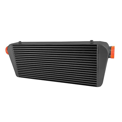 Universal Aluminum Front Mount Intercooler 34 2/3" x 11 4/5" x4" Inlet/Outlet 3"