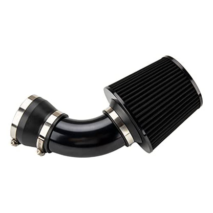 KAX 3" Cold Air Intake Kit for 1999-2000 BMW 323i - color: Black, size: 2001-2005 BMW 325i