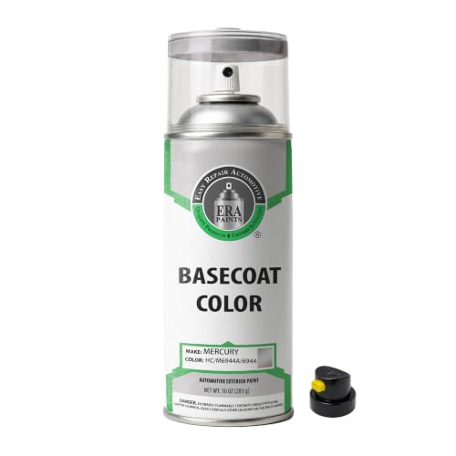 ERA Paints - HC/M6944A/6944 - Ivory Parchment Pearl for MERCURY Exact OEM Color Match Automotive Touch Up Paint for Cars - Spray Paint with Premium Spray Nozzle - Basic Kit - Made in USA - style: Spray - Basic Kit