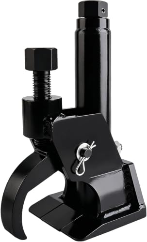 Manual Tire Bead Breaker Tool, Heavy Duty Bead Buster for 38" to 42" Tires, Adjustable Tire Repair Kit for ATV, UTV, Tractor and Lawn Mower, Black (Use Hand Wrench Only) - color: BLACK