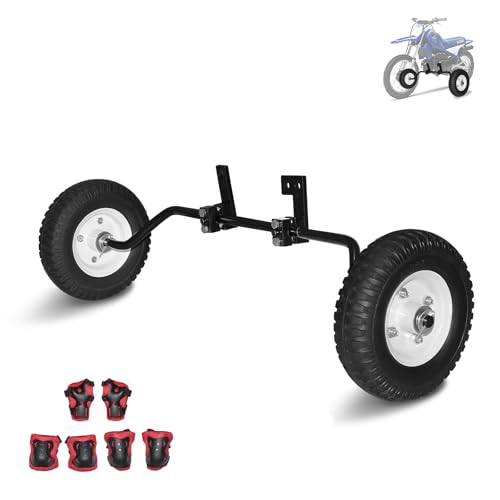 Dirt Bike Training Wheels, For Razor mx350 mini bike wheels,Compatible with razor MX125 MX400 Honda CRF50 XR50 Z50 Z50R Yamaha PW50 TTR50,and Suitable for All Kinds of 50CC Dirt Bike, Easy to Install