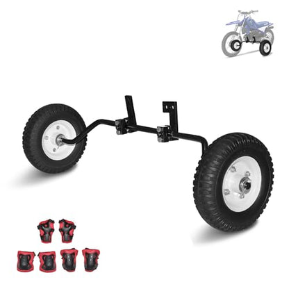 Dirt Bike Training Wheels, For Razor mx350 mini bike wheels,Compatible with razor MX125 MX400 Honda CRF50 XR50 Z50 Z50R Yamaha PW50 TTR50,and Suitable for All Kinds of 50CC Dirt Bike, Easy to Install
