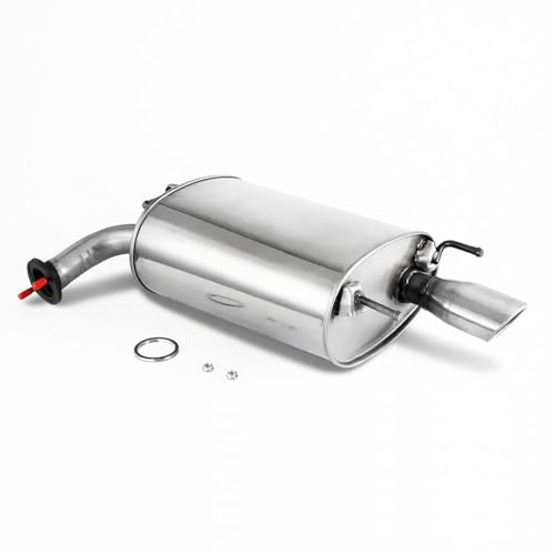100% Stainless Steel Exhaust Muffler for 2008-2011 Camry TC06 - size: For 2008-2011 Camry 2.4L 2.5L
