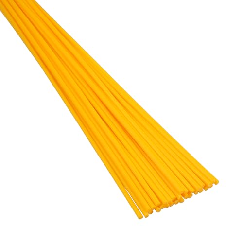 Polyvance Yellow Polypropylene Plastic Welding Rods, 1/8" Diameter, 1 lb. for Kayaks, Canoes, ATVs, Dirt Bikes