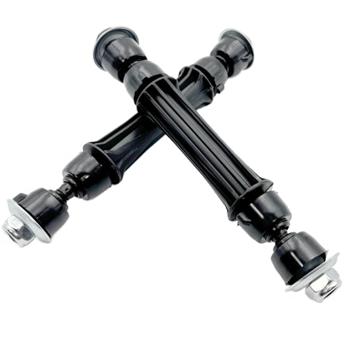 Front Sway Bar End Links Fit for Chevy Silverado 1500 2004–2018,Tahoe/Suburban 2004–2019,Avalanche 2007–2013;GMC Sierra 1500 2004–2018,Yukon/Yukon XL 2004–2019;Cadillac Escalade 2004–2019,K700432 - size: K700432*2