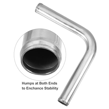 ACROPIX OD 1.25" 90 Degree Aluminum Alloy Tube Intercooler Pipe Bend Elbow - size: OD 1.25"