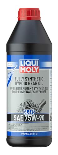 Liqui Moly Fully Synthetic Hypoid Gear Oil GL4/5 SAE 75W-90 | 1 Liter | SKU: 22090