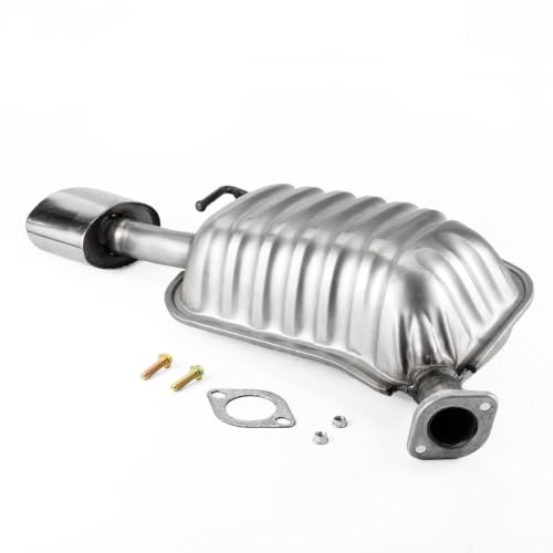 Stainless Steel Rear Exhaust Muffler for Sonata 11-14 Right Side HS08H - size: For 2011-2014 Sonata Right Side