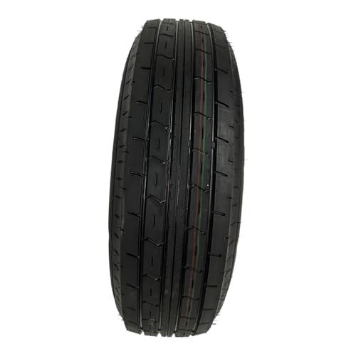 Trailquest ST225/75R15 Radial Trailer Tire on Rim, Silver, 5 Lug with 5x4.5" Bolt Pattern