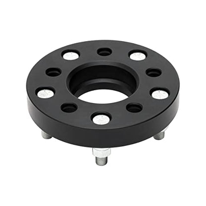 Black Forged 5x4.5 Hubcentric Wheel Spacers 20mm with 12x1.5 Studs 67.1mm Hub Bore Compatible with Jeep Hyundai-Mazda-Mitsubishi 5 Lug 5x114.3 for Compass Patriot Genesis Tucson - Pack of 4 - size: 20MM-Pack of 4