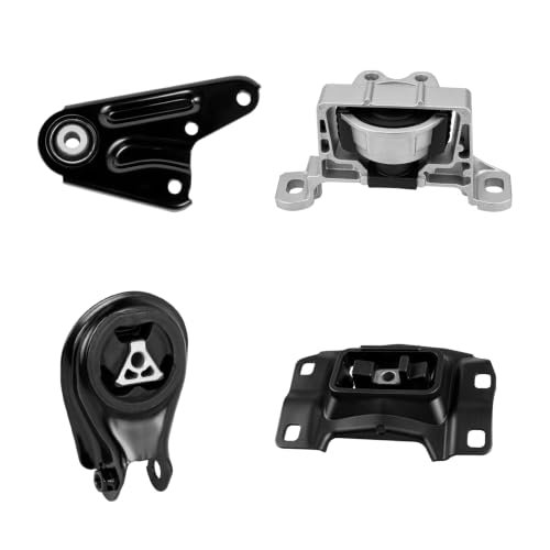 4PC Engine Motor & Transmission Mount Compatible with 2004-2009 Mazda 3 - size: 2004-2009 Mazda 3 2.3L
