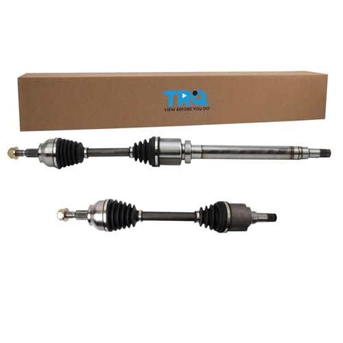 TRQ Front Driver and Passenger Side CV Axle Assembly Set 2 Piece - style: CSA36522