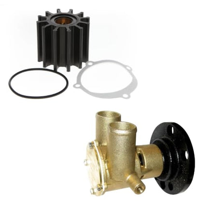 Replacement Kits Water Pump Impeller Kit Compatible with Johnson F6B-9