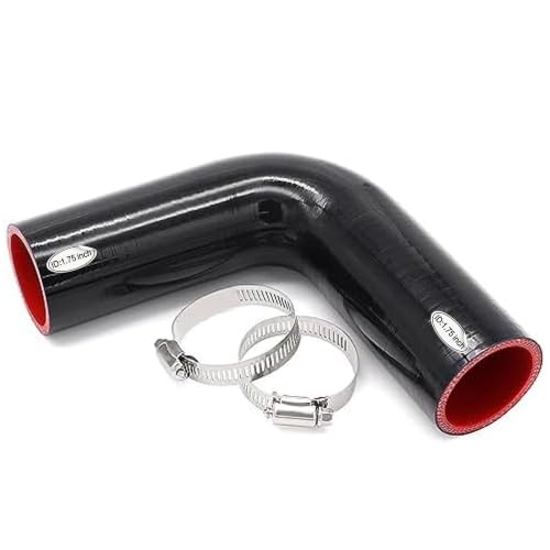 90 Degree Elbow Coupler Silicone Hose 4-Ply ID 1 3/4-Inch(44.5mm - size: 1.75 Inch
