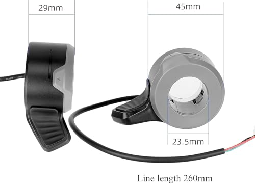 Electric Scooter Throttle Compatibility with NIU KQi2/KQi2 Pro/KQi3/KQi3 Pro Electric Scooter, Ebike Speed Control Thumb Throttle Throttle Assembly Accessories