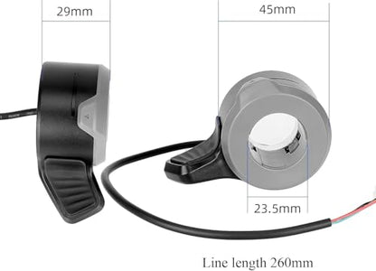 Electric Scooter Throttle Compatibility with NIU KQi2/KQi2 Pro/KQi3/KQi3 Pro Electric Scooter, Ebike Speed Control Thumb Throttle Throttle Assembly Accessories