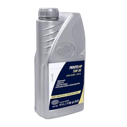Pentosin 8043107 Pento High Performance 5W-30 Full Synthetic Fuel Economy Engine Oil; 1 Liter Bottle - style: 1058107-C
