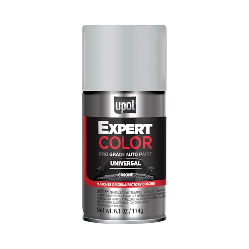 U-POL Expert Color Universal, Automotive Spray Paint, Chrome - color: Chrome