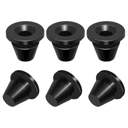 6x Rubber Side Cover Grommets for Harley Touring - size: 2008-2025