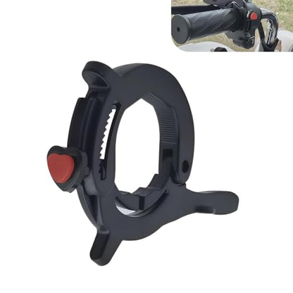 1PC Motorcycle Throttle Cruise Control, Waterproof & Heat-resistant Throttle Lock Clip Assist, Easy Clamp-on Installation, Universal for Most Motorcycles, Scooters, ATVs (Black)