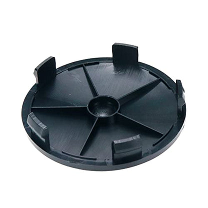 Modengzhe 4PCS Wheel Center Caps, 68mm Wheel Rim Hub Center Covers - color: Black, size: Outer 68 mm, Inner 67 mm