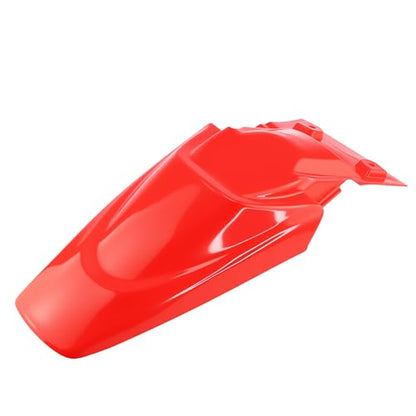 PRO BAT KLX110 Plastic Fender Fairing Body Work Kit - color: White&Red Plastic Fender Kit