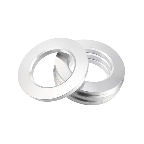 4pcs OD 106.1mm to ID 67.1mm Aluminum Alloy Car Auto Hub Centric Rings Wheel Bore Center Spacer Replacement Durable Material