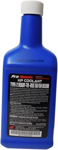 CYCLEMAX Two Pack Compatible with Honda HP Coolant 50/50 Blend 08C50-C321S02 Contains Two Quarts and a Funnel Superseded -08CLA-999-0E0A8