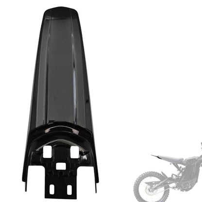 Extended Rear Fenders Longer Tail Guard for Surron Light Bee X/S and Segway X160/X260 (Bright Black) - color: Bright black