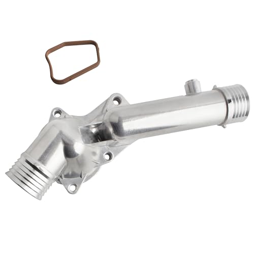 BOXI 902-5007 Engine Coolant Thermostat Housing Assembly Fits for BMW 528i 1997-1998 / Replaces 11531740478 147-0035 147-0040 85068 815538 CH5538