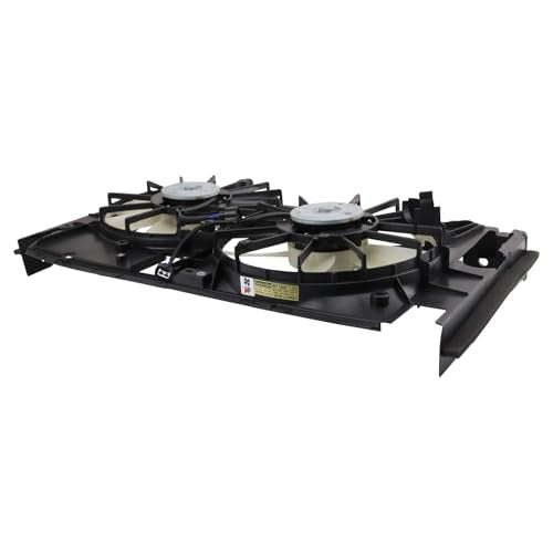 TRQ Radiator Dual Cooling Fan Assembly - style: RFA73759