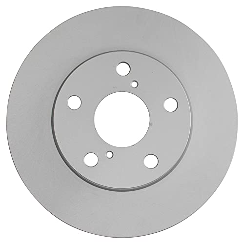 TRQ Front and Rear Brake Rotor Set G Coated - style: BRA15434